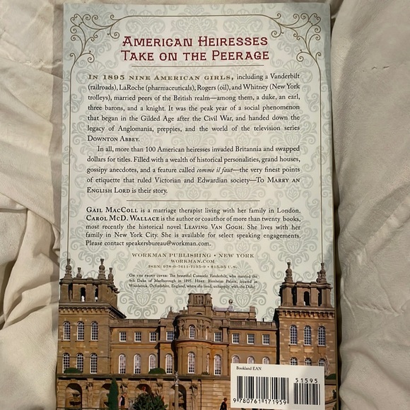 Non-fiction book from Downton Abbey / Gilded Age era, “To Marry an English Lord” - Picture 4 of 5